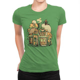 Hyrule Coffee Shop - Womens Premium T-Shirts RIPT Apparel Small / Kelly