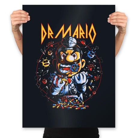 Hysteria - Prints Posters RIPT Apparel 18x24 / Black