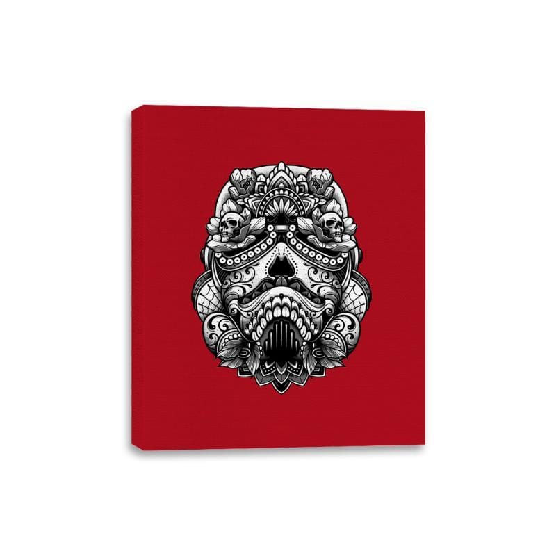 I Am The Storm - Canvas Wraps Canvas Wraps RIPT Apparel 8x10 / Red