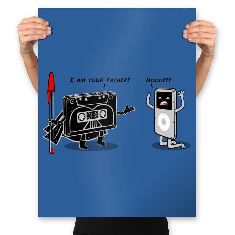 I am your Father! - Prints Posters RIPT Apparel 18x24 / Royal