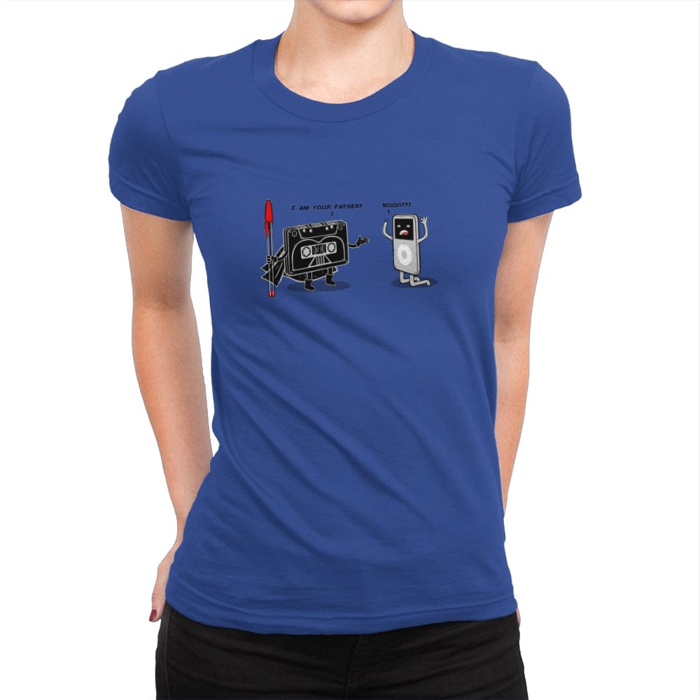 I am your Father! - Womens Premium T-Shirts RIPT Apparel Small / Royal