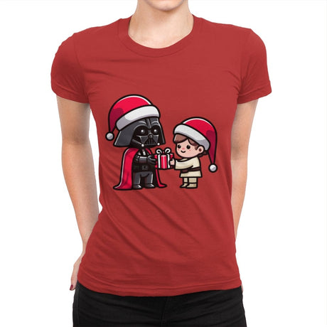 I am your Santa Claus - Womens Premium T-Shirts RIPT Apparel Small / Red