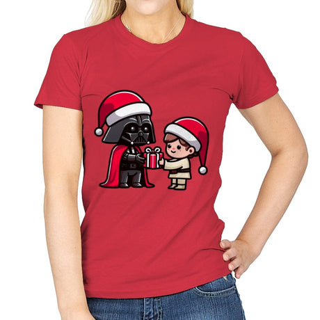 I am your Santa Claus - Womens T-Shirts RIPT Apparel Small / Red