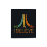 I Believe - Canvas Wraps Canvas Wraps RIPT Apparel 8x10 / Black