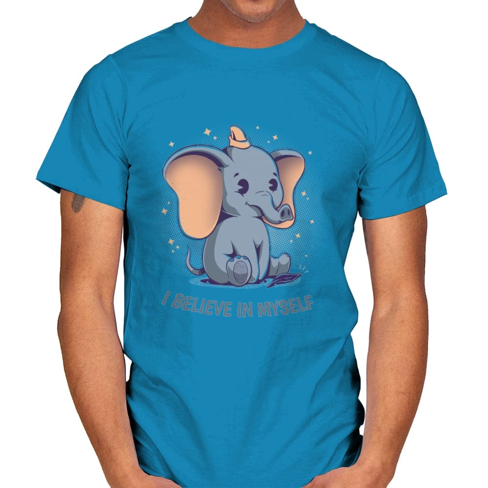 I Believe In Myself - Mens T-Shirts RIPT Apparel Small / Sapphire