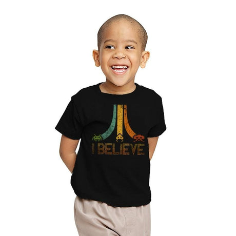 I Believe - Youth T-Shirts RIPT Apparel X-small / Black