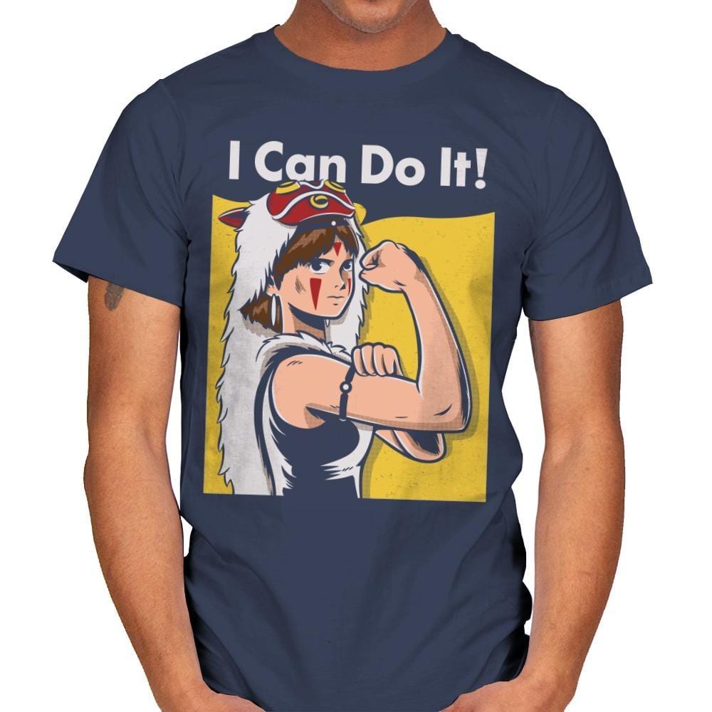 I Can Do It! - Mens T-Shirts RIPT Apparel Small / Navy