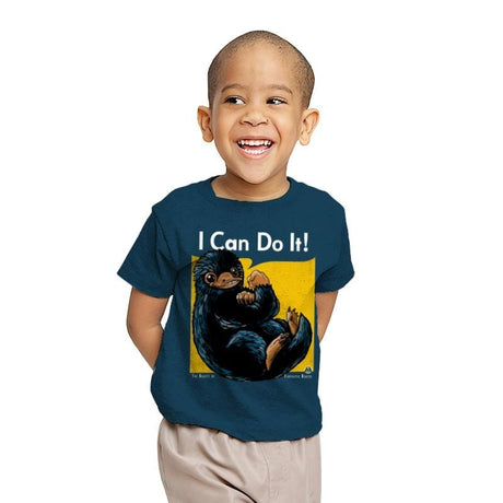 I Can Do It - Youth T-Shirts RIPT Apparel X-small / Indigo