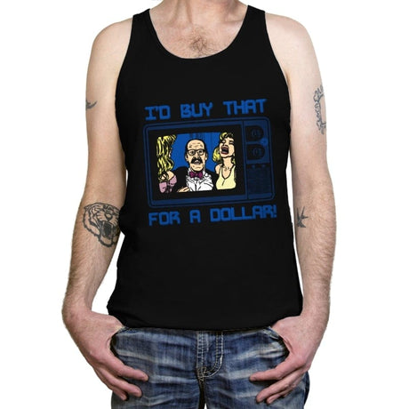 I'd buy that for a Dollar - Tanktop Tanktop RIPT Apparel X-Small / Black