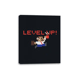 I Dont Get Older, I Level Up - Canvas Wraps Canvas Wraps RIPT Apparel 8x10 / Black