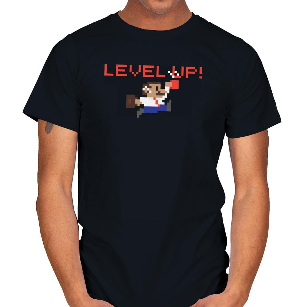 I Dont Get Older, I Level Up - Mens T-Shirts RIPT Apparel Small / Black