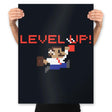 I Dont Get Older, I Level Up - Prints Posters RIPT Apparel 18x24 / Black