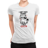 I Dont Need Therapy I Need Silence - Womens Premium T-Shirts RIPT Apparel Small / White