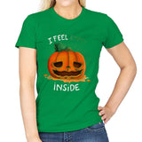 I Feel Empty Inside - Womens T-Shirts RIPT Apparel Small / Irish Green