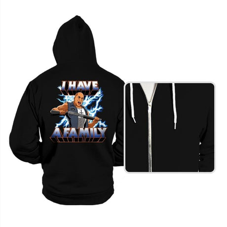 I Have a Family - Hoodies Hoodies RIPT Apparel Small / Black