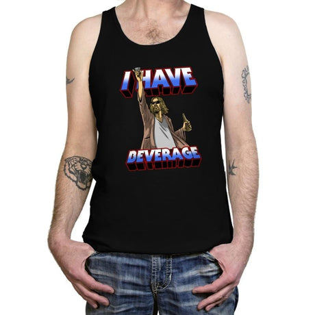 I Have Beverage - Tanktop Tanktop RIPT Apparel X-Small / Black