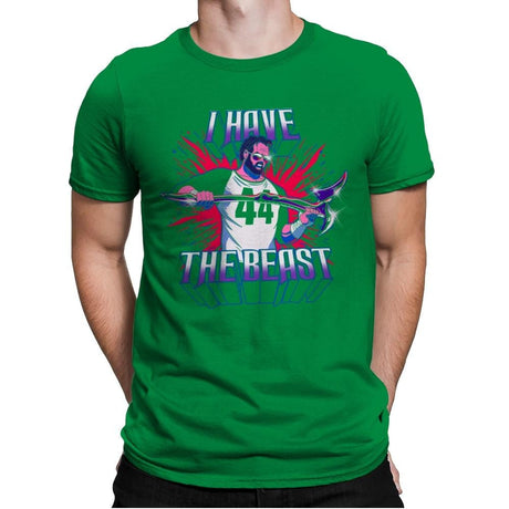 I Have The Beast - Mens Premium T-Shirts RIPT Apparel Small / Kelly