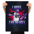 I Have The Beast - Prints Posters RIPT Apparel 18x24 / Black