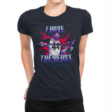 I Have The Beast - Womens Premium T-Shirts RIPT Apparel Small / Midnight Navy