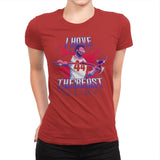 I Have The Beast - Womens Premium T-Shirts RIPT Apparel Small / Red