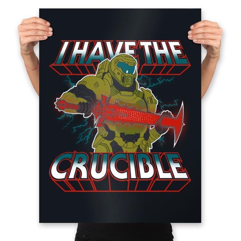 I Have the Crucible - Prints Posters RIPT Apparel 18x24 / Black