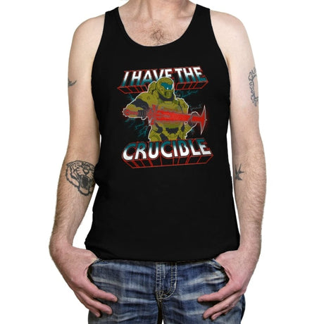 I Have the Crucible - Tanktop Tanktop RIPT Apparel X-Small / Black