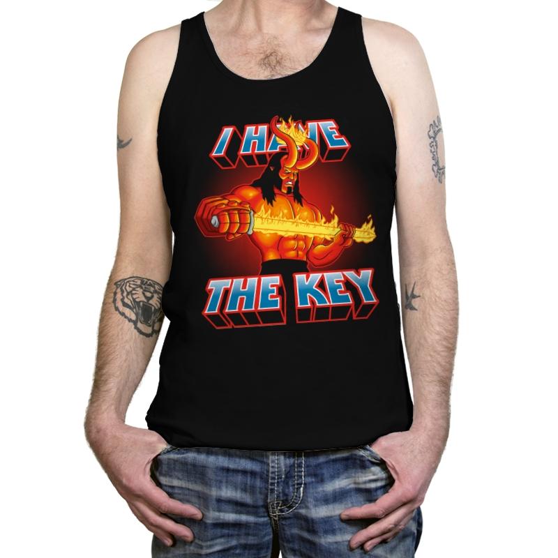 I Have The Key - Tanktop Tanktop RIPT Apparel X-Small / Black