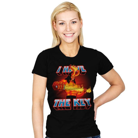 I Have The Key - Womens T-Shirts RIPT Apparel