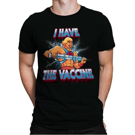 I have the vaccine - Mens Premium T-Shirts RIPT Apparel Small / Black