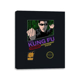 I Know Kung Fu - Canvas Wraps Canvas Wraps RIPT Apparel 11x14 / Black