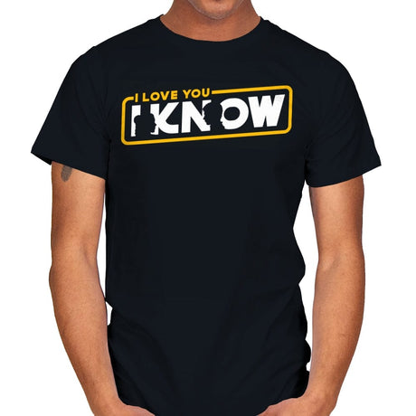 I Know - Mens T-Shirts RIPT Apparel Small / Black