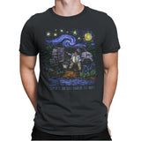 I Live in a Van Gogh - Best Seller - Mens Premium T-Shirts RIPT Apparel Small / Heavy Metal