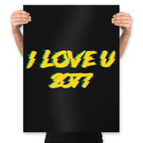 I Love Future - Prints Posters RIPT Apparel 18x24 / Black