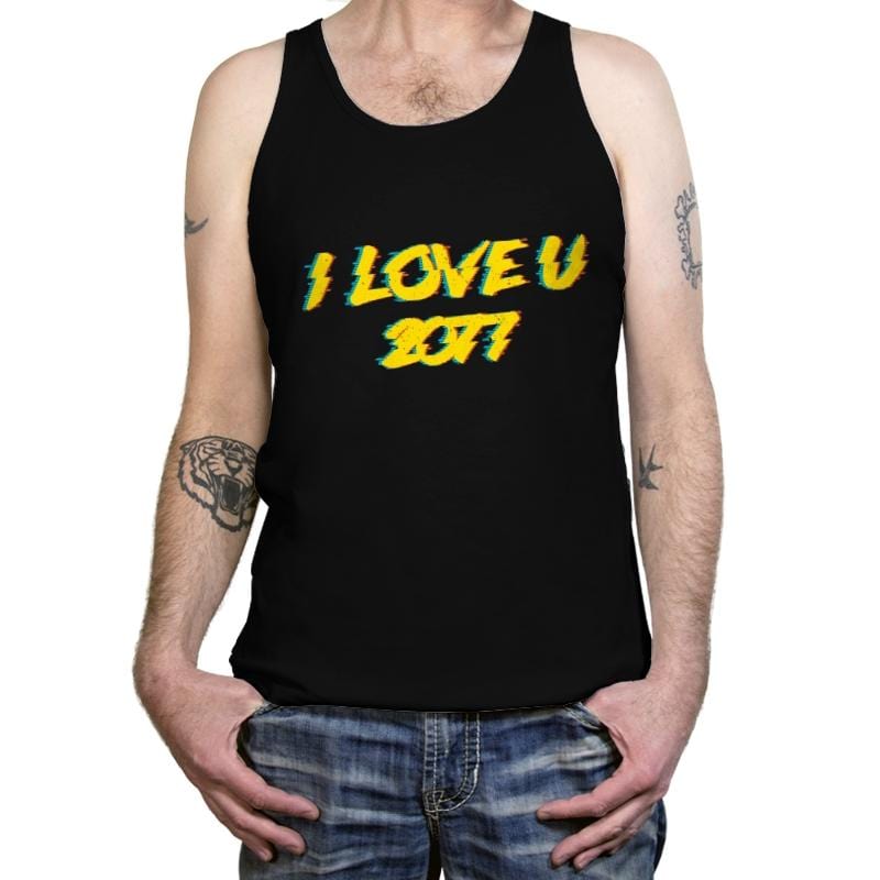 I Love Future - Tanktop Tanktop RIPT Apparel X-Small / Black