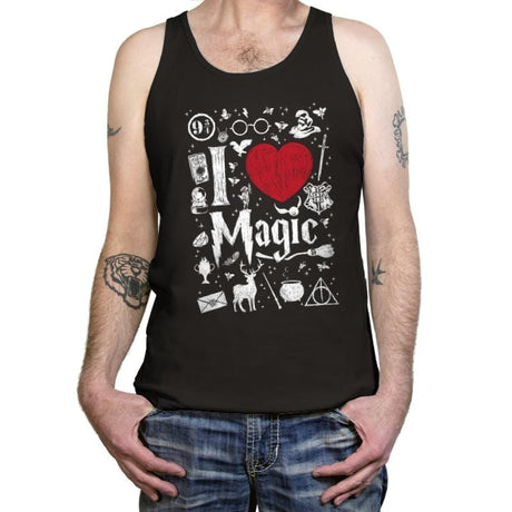 I love Magic - Tanktop Tanktop RIPT Apparel