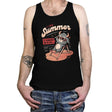 I Love Summer Hell - Tanktop Tanktop RIPT Apparel X-Small / Black