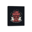 I Love Unicorns - Canvas Wraps Canvas Wraps RIPT Apparel 8x10 / Black