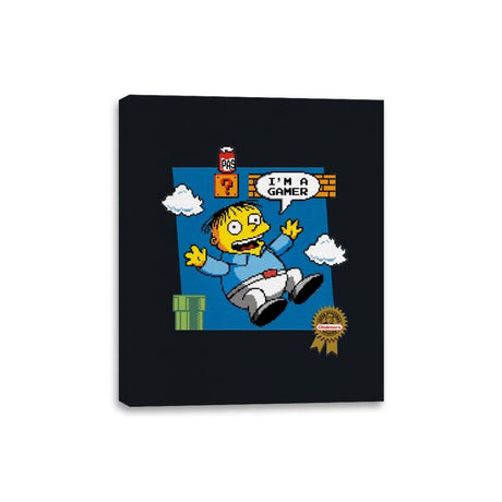 I'm a Gamer - Canvas Wraps Canvas Wraps RIPT Apparel 8x10 / Black