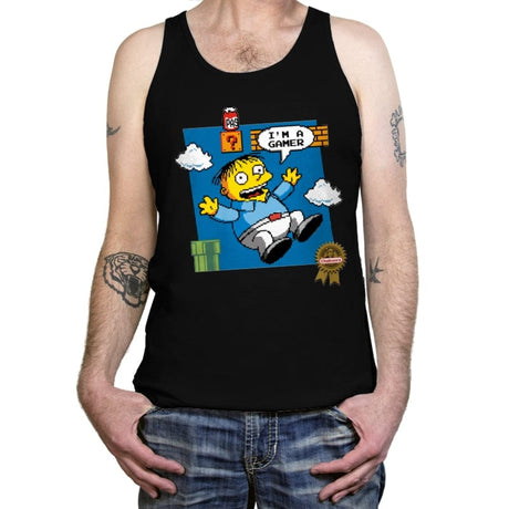 I'm a Gamer - Tanktop Tanktop RIPT Apparel X-Small / Black