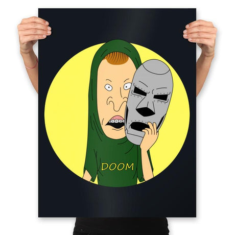 I'm Doom - Prints Posters RIPT Apparel 18x24 / Black