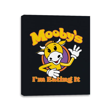 I'm Eating It - Canvas Wraps Canvas Wraps RIPT Apparel 11x14 / Black