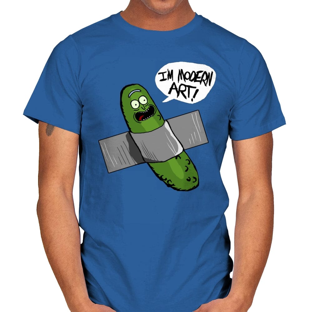 I'm Modern Art - Mens T-Shirts RIPT Apparel Small / Royal