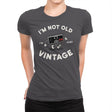 I'm Not Old I'm Just Vintage - Womens Premium T-Shirts RIPT Apparel Small / Heavy Metal