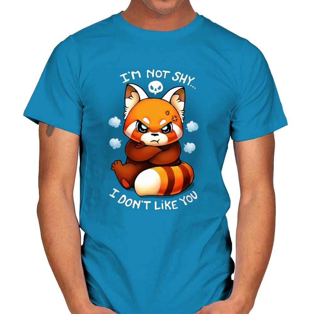 I'm not shy...I don't like you - Mens T-Shirts RIPT Apparel Small / Sapphire