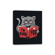 I'm Reading You - Canvas Wraps Canvas Wraps RIPT Apparel 8x10 / Black