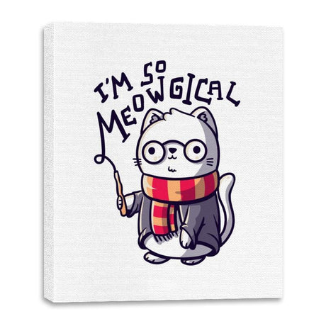 I’m So Meowgical - Canvas Wraps Canvas Wraps RIPT Apparel 16x20 / White