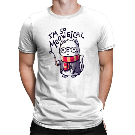 I’m So Meowgical - Mens Premium T-Shirts RIPT Apparel Small / White