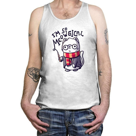 I’m So Meowgical - Tanktop Tanktop RIPT Apparel X-Small / White