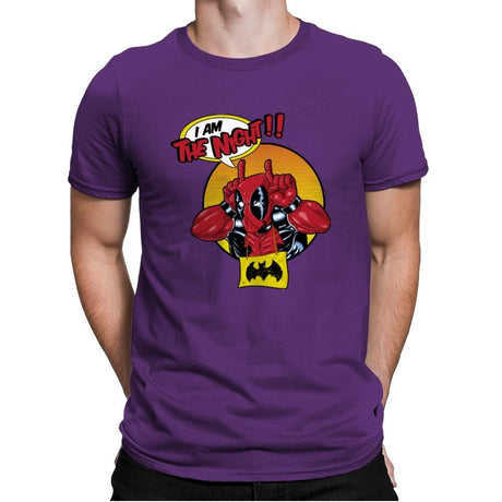 I'M THE NIGHT! - Best Seller - Mens Premium T-Shirts RIPT Apparel Small / Purple Rush