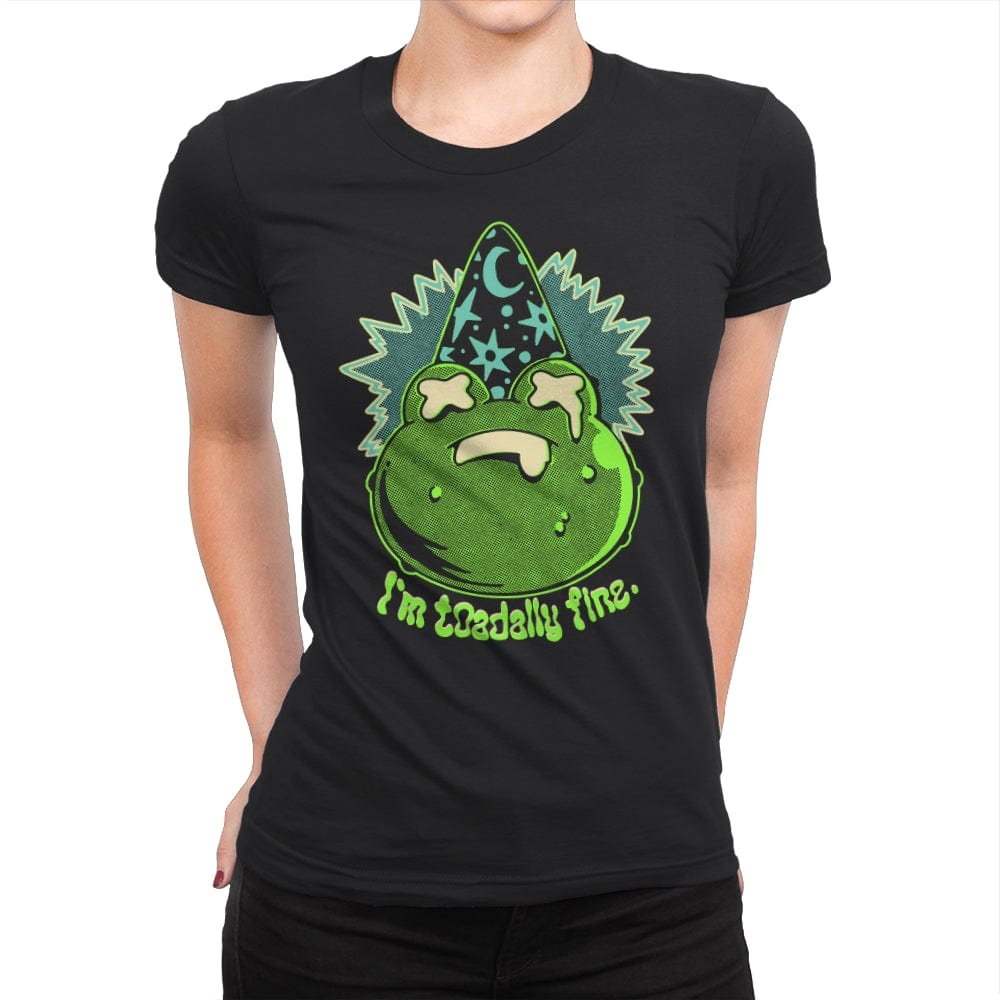 I'm Toadally Fine - Womens Premium